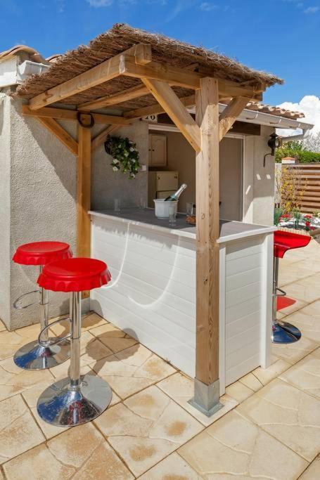 Villa Pour Des Vacances Idylliques Pres De La Cite ! Carcassonne Luaran gambar